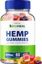 BioHeal Hemp Gummies - Hemp Seed Extract Bio Heal Hemp Gummies Tinnitus Herbal Supplement、健康とウェルネスサポート、すべての Natual Hemp Gummy Advanced Formula(60 Gummies)
