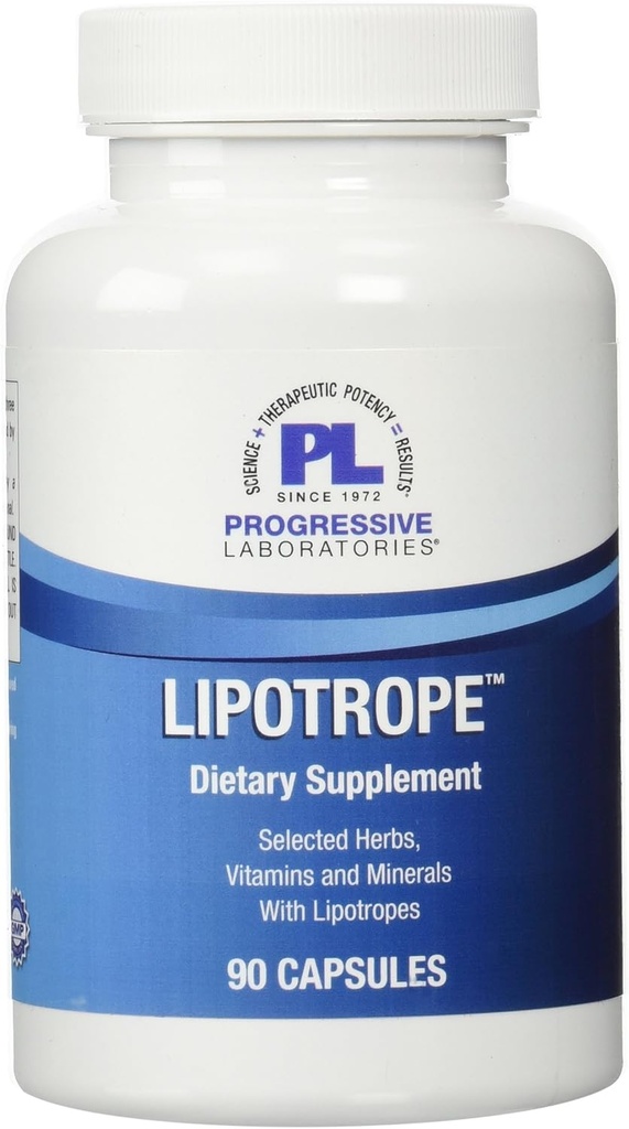 プログレッシブLabs Lipotropeサプリメント、90カウント