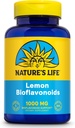 Nature's Life Lemon Bioflavonoids 1000mg - HesperidinとRutinのCitrus Bioflavonoidsサプリメント - 抗酸化物質と細胞のサポート、ビタミンC吸収 - 60日保証、100 Serv、100錠