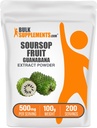 BulkSupplements.com Soursopフルーツエキスパウダー - Guanabana抽出物、ハーブサプリメント - グルテンフリー、100g(3.5オンス)(パッケージ1)