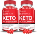 正当研究所 (2 パック Keto Crave Keto ACV ビーガン非 GMO 120 ガミー