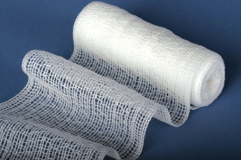 Medline の生殖不能の形成の伸張のガーゼの包帯、6" x 80」、Wound の心配、48 のパックのための理想