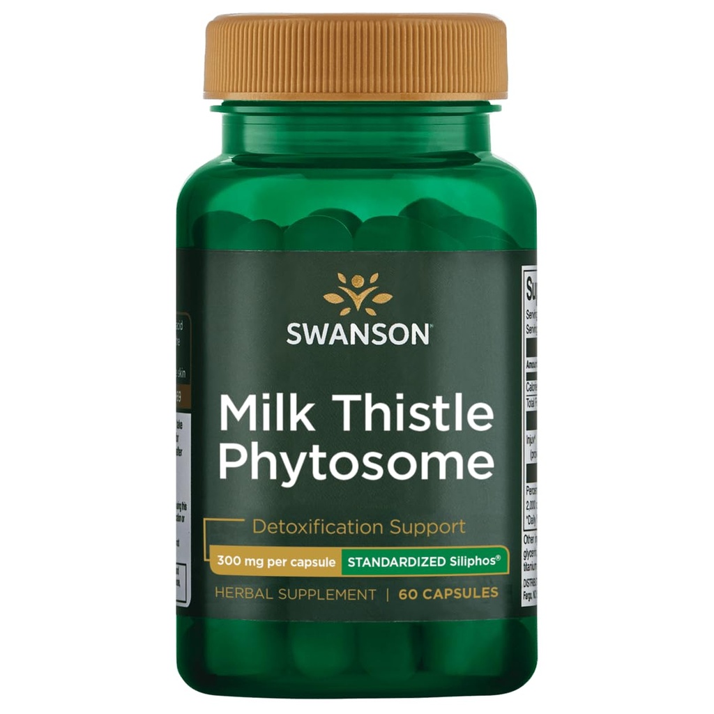 Swanson Siliphosのミルクのこの薬のPhytosome 300のミリグラム60のカプセル