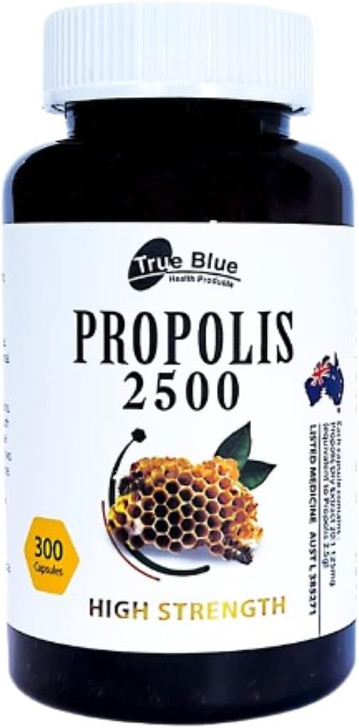 True Blue Propolis 2500 Premium High Strength 300 Capsules