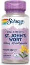 SOLARAY St John's Wort 900 mg, デイリー・ムード・サポート・サプリメント, に標準化 0.3% 脳の健康サポートとバランスの取れた気分, 60 日返金保証 | 30 サービング | 30 錠