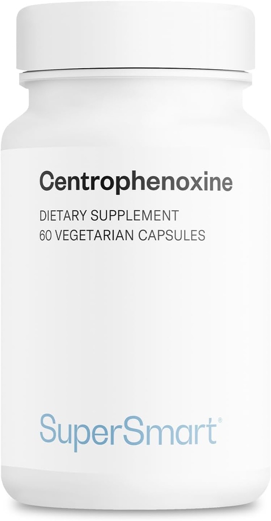 スーパースマート - 1日あたりのCentrophenoxine 500mg(DMAE&pCPA) - ノトropicsサプリメント | 非GMO&グルテンフリー - 60ベジタリアンカプセル