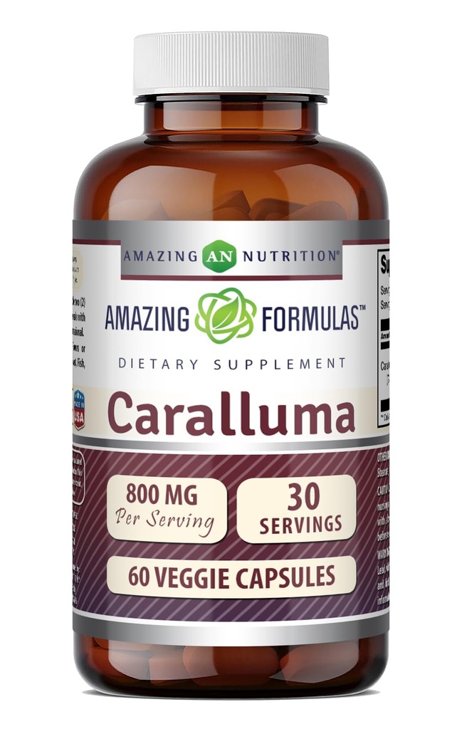 アメイジングフォーミュラ カラルーマ サプリメント | 800 Mg / サービング | 60 Veggie Capsule | Non-GMO | グルテンフリー | アメリカ製