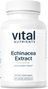 Vital Nutrients Echinacea Extract 1000mg | ビーガンEchinacea免疫サポートサプリメント | グルテン, 酪農場, 大豆フリー | 非GMO | 60カプセル