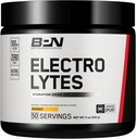 BARE PERFORMANCE NUTRITION BPN Electrolytes Hydration Drink Mix | シュガーフリー電解液パウダー | 給食用500mg ナトリウム | 自然に甘く | マンゴー, 50 サービング