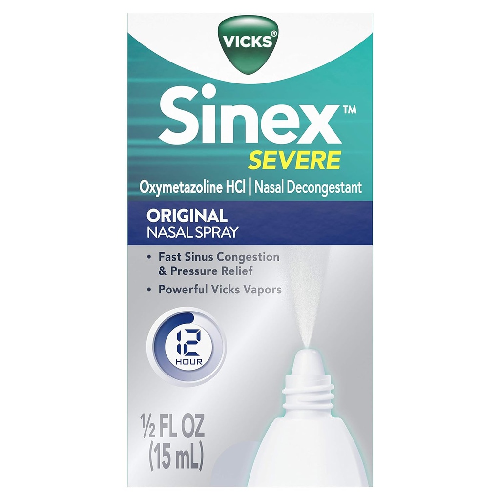 ビッククスSinex Severe鼻スプレー0.50 oz