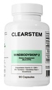 CLEARSTEM - MINDBODYSKINホルモンのアクネの補足(5-HTP無し) - 自然なDIMの補足 - スキン ケアのビタミン - ホルモンのバランス、酸化防止剤 - グルテンフリーの、無給油30のサービング、90のカプセル