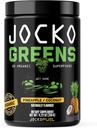 Jocko の燃料の毎日の緑の粉- Gut の健康、消化、Bloating、Spirulina、Chlorella、消化酵素および Probiotics との免疫サポートのための優れた有機性緑のスーパーフードの粉- 30 のサービング