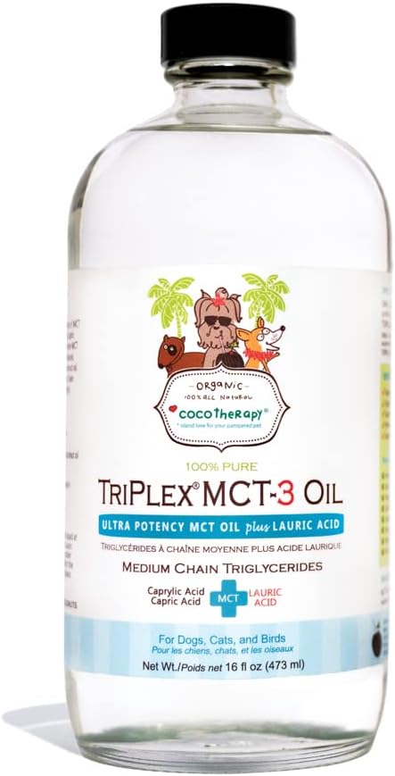 CocoTherapy Triplex MCT-3 オイル、非GMO、100%の純粋および自然、16のoz。