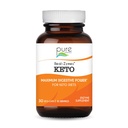 Real-ZymesTM KETO 消化酵素 より良い消化のためのプロバイオティクスとサプリメント - ブロッキング、ガス、ベタチ、Diarrhea、便秘、IBSなどの救済のための自然なサポート - 30 キャップ