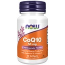 NOWの食糧補足、CoQ10 50のmgの薬剤の等級、発酵、50のSoftgelsによって作り出される全トランス形態