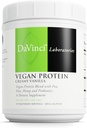 DaVinci Labs Vegan Protein - Protein Powder Supplement Supports Muscle & Tissue Repair* - Vegan Protein Supplement with Pea Protein & Flax Seed - Creamy Vanilla, 15 Servings (405 g)