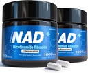NADの補足- NADのニコチンアミドのリボシドResveratrol、Liposomal NAD+ 女性及び人のための補足1000mg - 健康な老化、頭脳および細胞エネルギー、非GMOのグルテンフリー160カプセル
