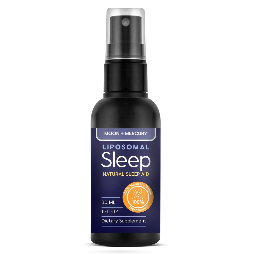 睡眠口スプレー - 栄養補助食品 - 睡眠サプリメント - 深呼吸のための睡眠サポート - 1 fl oz
