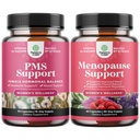 女性のための高度PMSサポート補足の束および女性のための完全な草の月経の補足 - Multibenefitの月経の救助のホルモンのバランス
