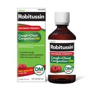 Robitussinの大人の最高の強さの咳+箱の混雑DM最高(8のfl。oz。びん)、咳の抑制剤及び Expectorantのラズベリーの味
