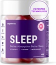 睡眠サポート(45日の供給)、栄養補助食品、Valerian、Melatoninの1mg、Lemon Balm、Chamomile、パッケージ5月Vary、米国製