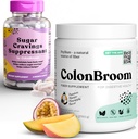 コロンブルーム ピルリウム ヒュースク パウダー シュガー クルージング 抑制剤 - クロム ピコリント 200mcg、2 項目 - コロン クレンザー 繊維の補足 (50 のサービング) + シュガー クレイビング 抑制剤 (60 のサービング)