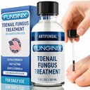 FUNGINIXの足の爪の真菌の処置の余分強さ-10% Undecylenicの酸及び茶木のオイルのAntifungalの釘の処置- 15+の自然なオイル及び植物によって-米国で作られる(包装5月Vary)