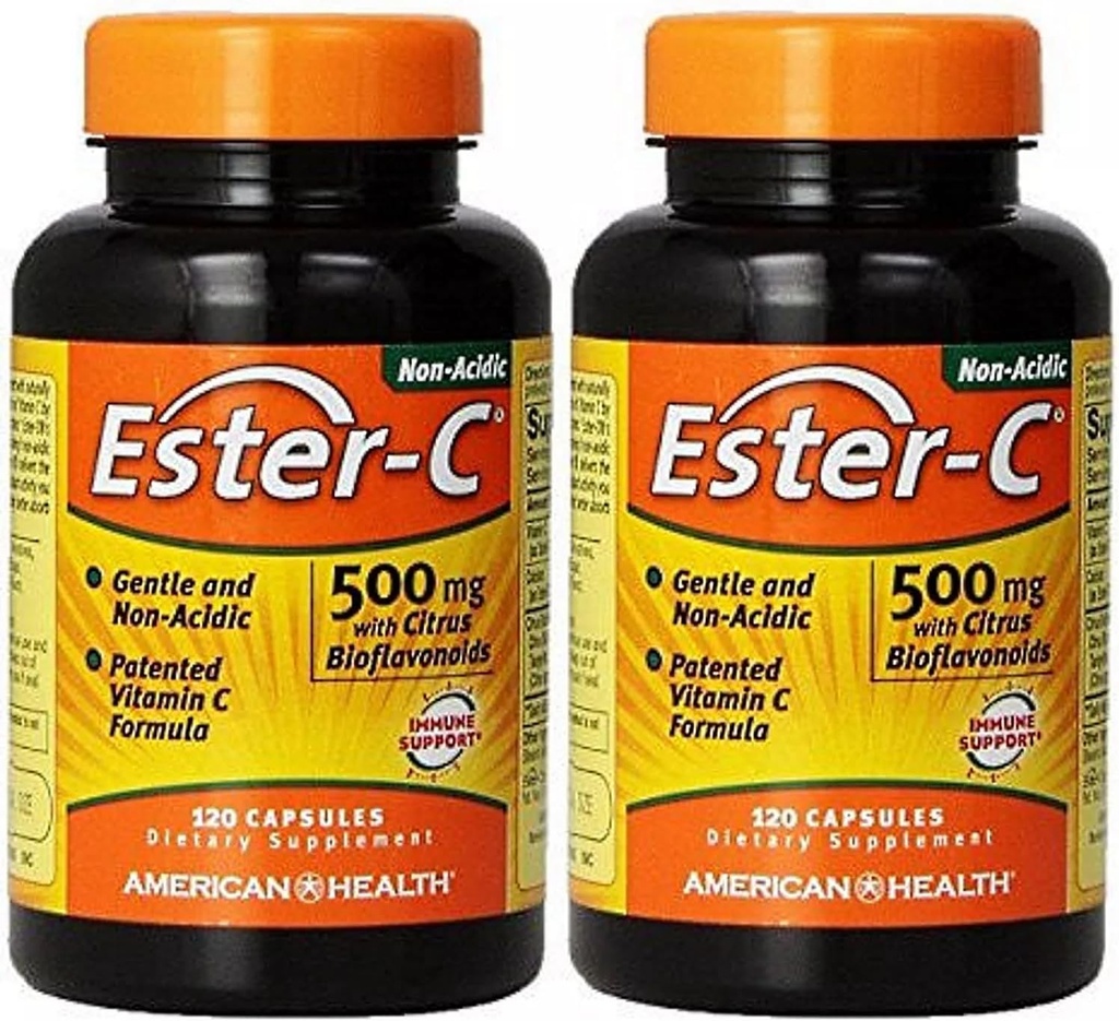 シトラスBioflavonoids 120+120の自由なアメリカの健康プロダクトが付いているEster-C 500のmg 1