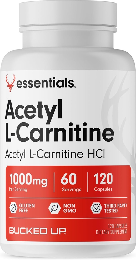サービングごとのAcetyl Lカルニチン1000mgを、サポート 脳機能要素(60のサービング、120のカプセル)積みました