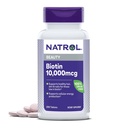 Natrol Biotin 10000mcg、健康な毛のための補足、Biotinのそれらのための皮および釘、プラスのエネルギーMetabolismサポート、200のタブレット、200日の供給まで