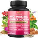 BMVINVOL Inositolの補足-Myo-InositolおよびD-Chiro Inositolの理想40:1の比率-プラスのBerberine、シナモン、Ashwagandha + 5のより多くの- 60のカプセル