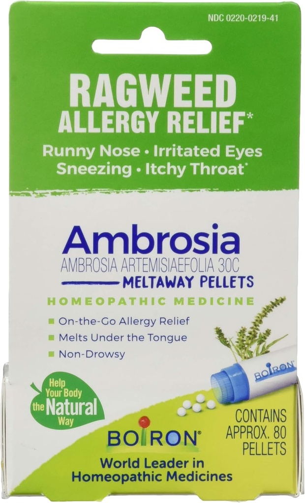 BOIRON Ambrosia 30C Ragweedのアレルギーの救助、80 CT