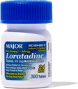 主要なアレルギーLoratadine 10のmgのタブレット-大人および子供の年齢のための非眠気のアレルギーの薬6+ - 24時間アレルギーの救助を促進して下さい-毎日のアレルギーのタブレット-Antihistamine - 300 タブレット
