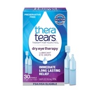 TheraTearsは乾いた目のための目療法の潤滑油の目低下を、防腐剤の自由な目低下、30の単一使用のガラスびん乾燥します