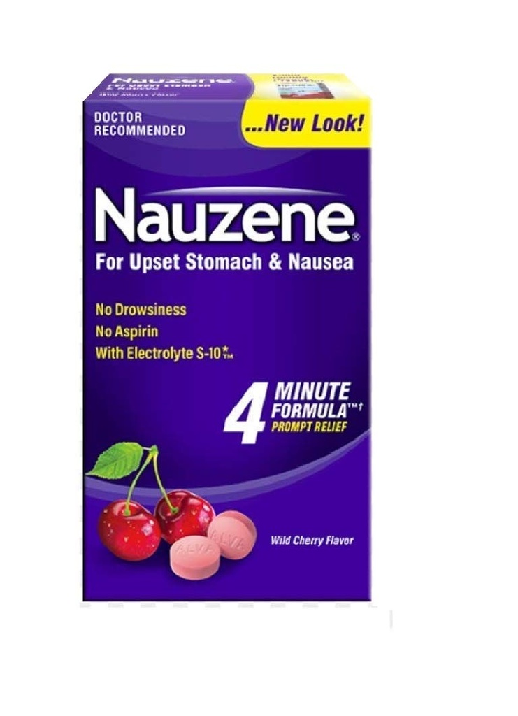 Nauzeneの咀嚼タブのサイズ40ct - 1のパック