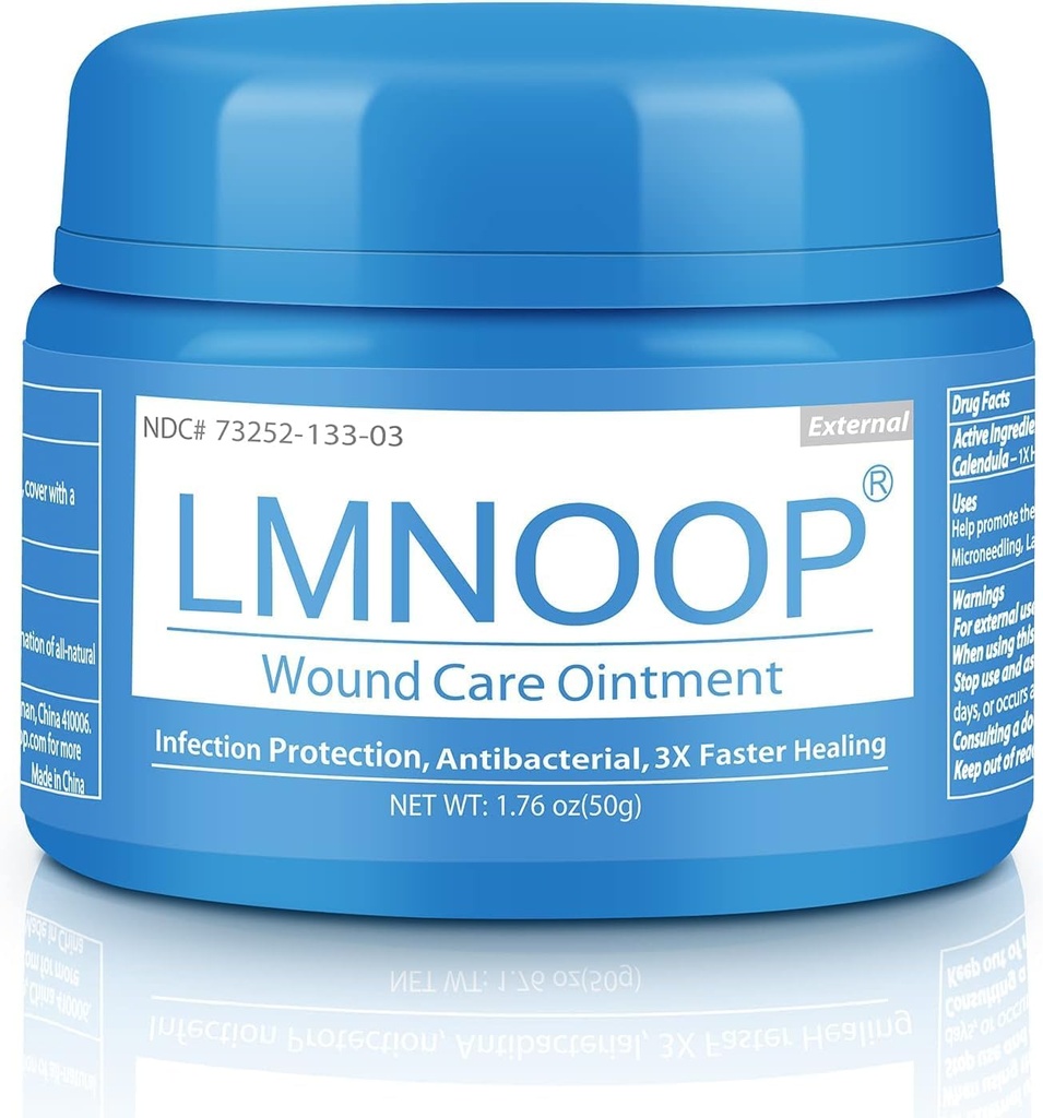 LMNOOP® の傷の治癒の軟膏、慢性の傷、Bedsore、皮の潰瘍、Cellulitis、焼跡、Sores、外科傷、感染した傷、切口、まめ、苦痛救助、反伝染、炎症抑制クリーム