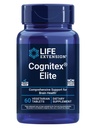 ライフエクステンションCognitex® Elite、セージ、ブルーベリー、ashwagandha、リンファチジリン、ビンポセチン、注意、焦点、泥&メモリ、グルテンフリー、非GMO、ベジタリアン、60錠