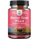ホーニーヤギは女性のために雑草を補います - ホルモンのバランスのためのHornygoatweedの女性のコンプレックスを補います 気分のサポートと全体的な女性のウェルネス - マカルート&トリブラステルレシス女性サプリメント - 90カウント