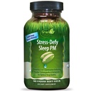 Irwin Naturals ストレス ディファイド 睡眠 PM - 50 液体 ソフトジェル - Ashwagandha & Melatonin と組み合わせる強力な 2-in-1 - 25 サービング