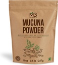 MBの草のMucunaのPruriensの粉  8のoz (0.5のlb)   白いMucunaの種の粉  100%の純粋で及び自然な、非GMOのビーガン草の補足