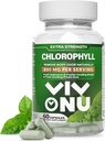 Chlorophyllのカプセル800のmg -女性及び人のための自然なChlorophyllのカプセル-エネルギー、免除、皮サポート+内部消臭剤のための安全で、質のChlorophyllの補足(60のカプセル/1のびん)