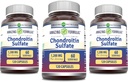 アメイジングフォーミュラコンドロイチン硫酸 1200 mg サービングサプリメント | カプセル | ノンGMO | グルテンフリー | アメリカ製 (120 カウント、3 パック)
