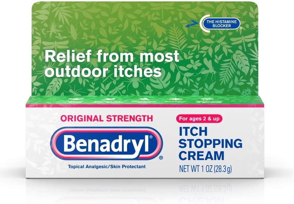 Benadrylのイッチの停止クリームの元の強さ1のoz (9のパック)