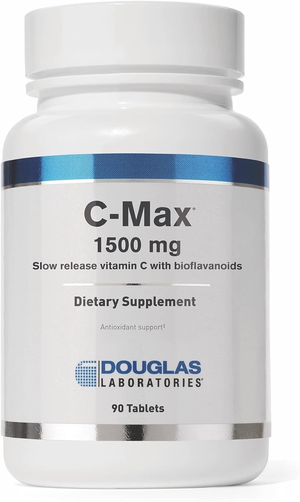 Douglasの実験室C-Max 1500のmg。 | 時間は皮、血の容器、Tendons、接合箇所の軟骨および骨を支えるためにビタミンCを解放しました | 90のタブレット
