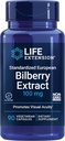 ライフエクステンション標準化ヨーロッパBilberryエキス、100mg、MirtoSelect®ワクチン接種、目の健康、循環、潤滑、グルテンフリー、非GMO、ベジタリアン、90カプセル