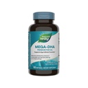 Nature's Way Mega-DHA Premium Fish Oil、Eye and Brain Function*、Omega-3、2,000 Fish Oil mg / 2-Softgelサービング、60 Softgels(パッケージ5月Vary)