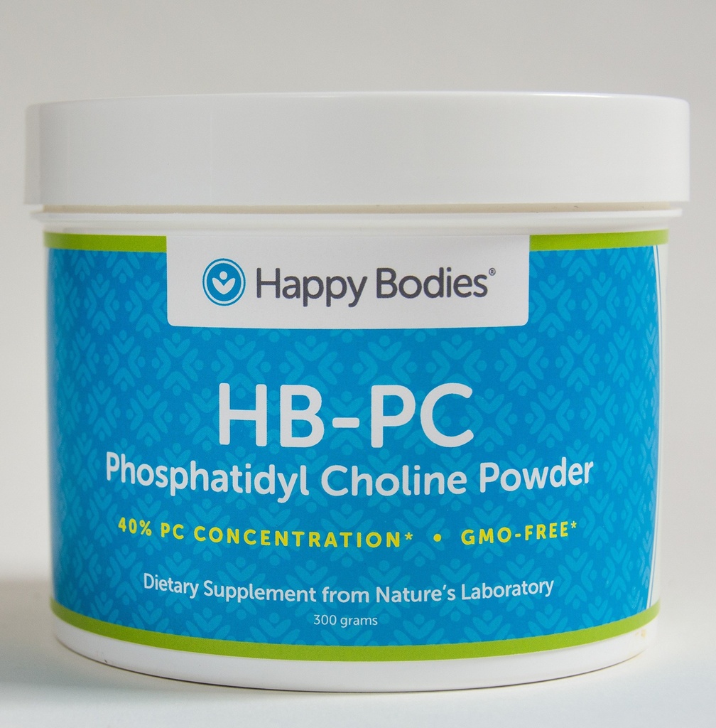 HB-PCのPhosphatidylのコリン40%、300のg、GMOフリーの粉(HBPC)の幸せなボディ