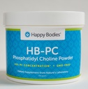HB-PCのPhosphatidylのコリン40%、300のg、GMOフリーの粉(HBPC)の幸せなボディ