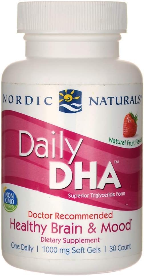 ノルディックナチュラルズ - 毎日DHA、健康な脳と気分のサポート、30ソフトジェル