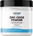 Nutricost亜鉛酸化物粉末(500グラム)100%純粋な、添加物なし - ビーガン、非GMO、Nutricostエッセンシャル